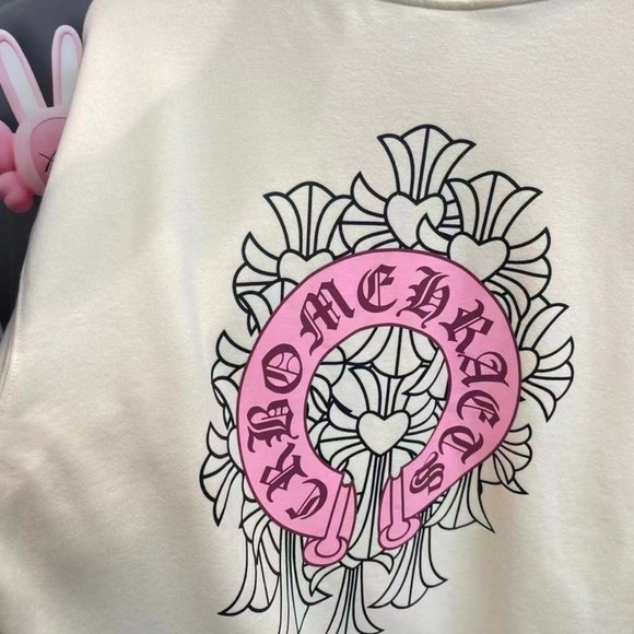 Chrome Heartspink horseshoe hoodie - Picture 5 of 6